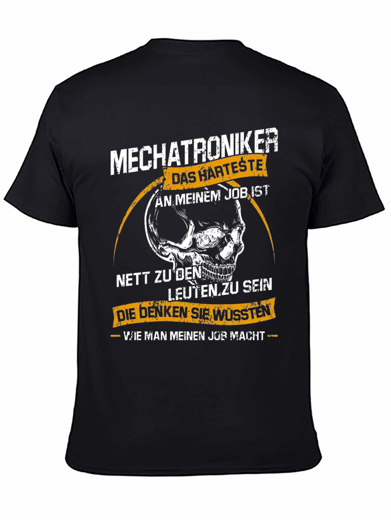 Mechatroniker T-Shirt - Hardest Job