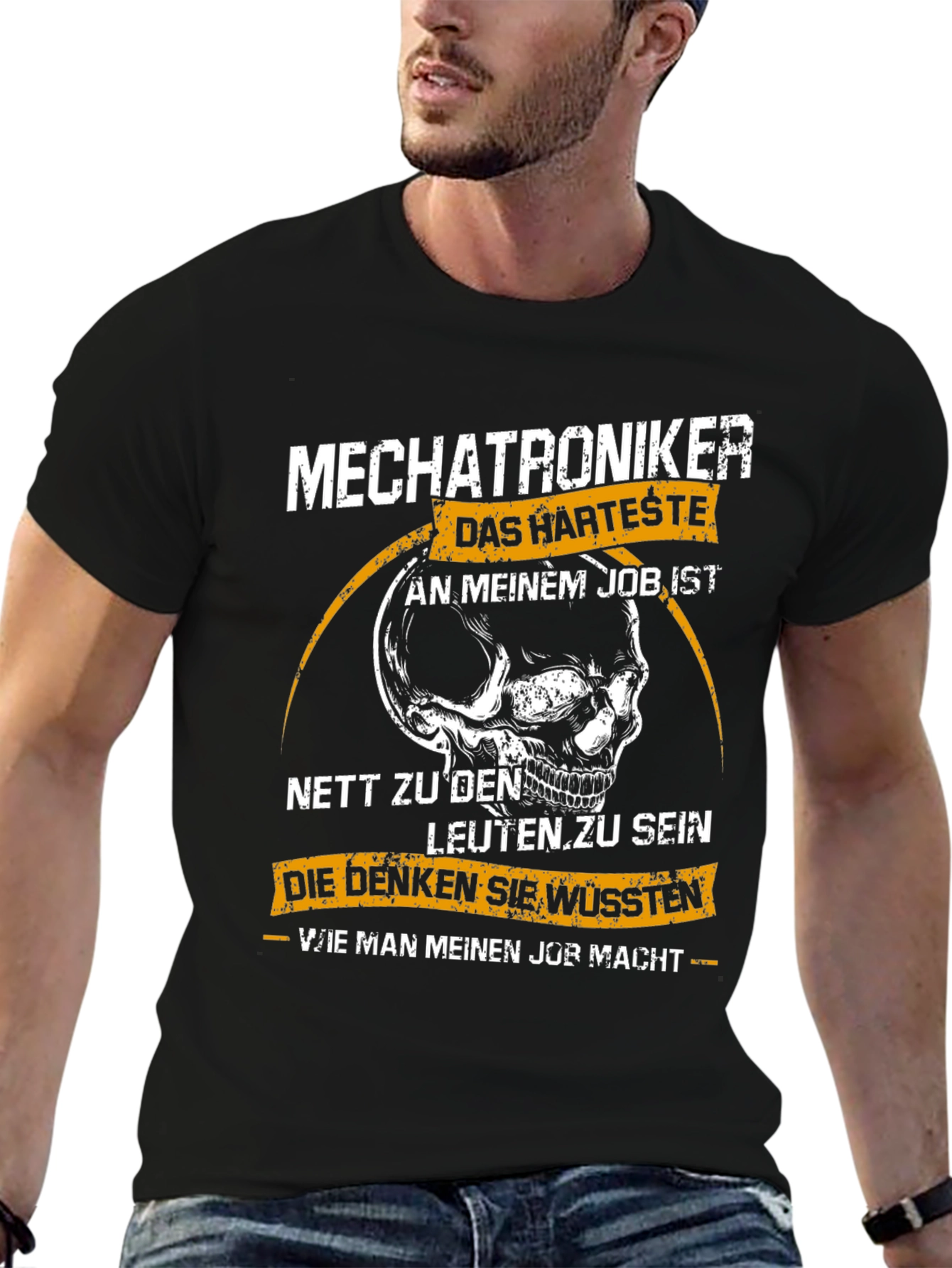 Mechatroniker T-Shirt - Hardest Job