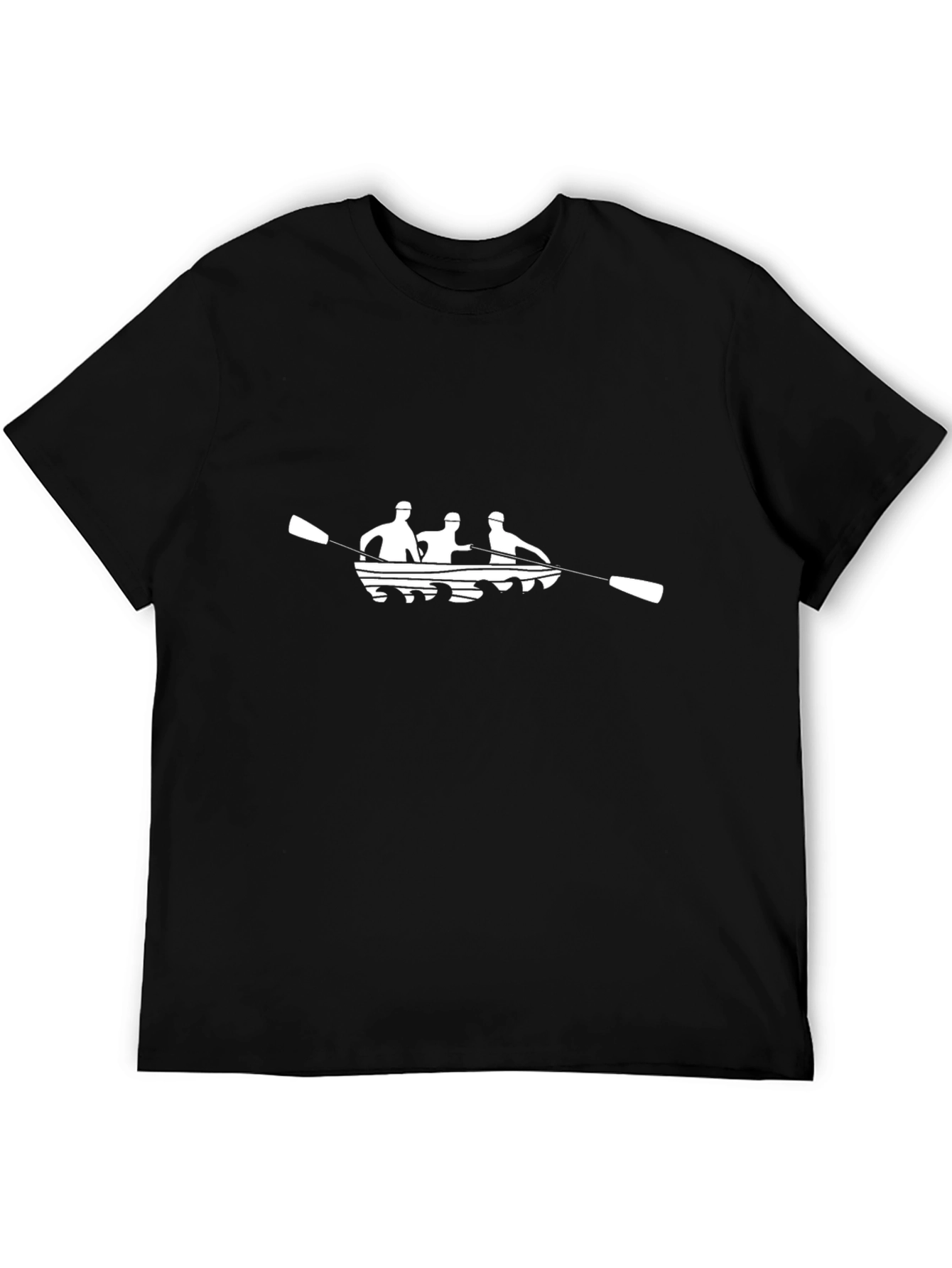 Rowboat Crew Graphic Tee - Black Casual Shirt