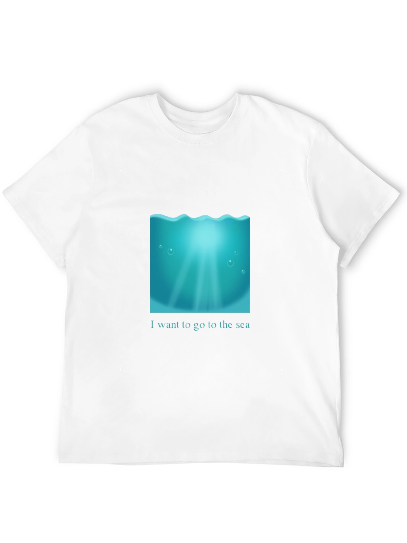 Ocean Dreams Black T-Shirt