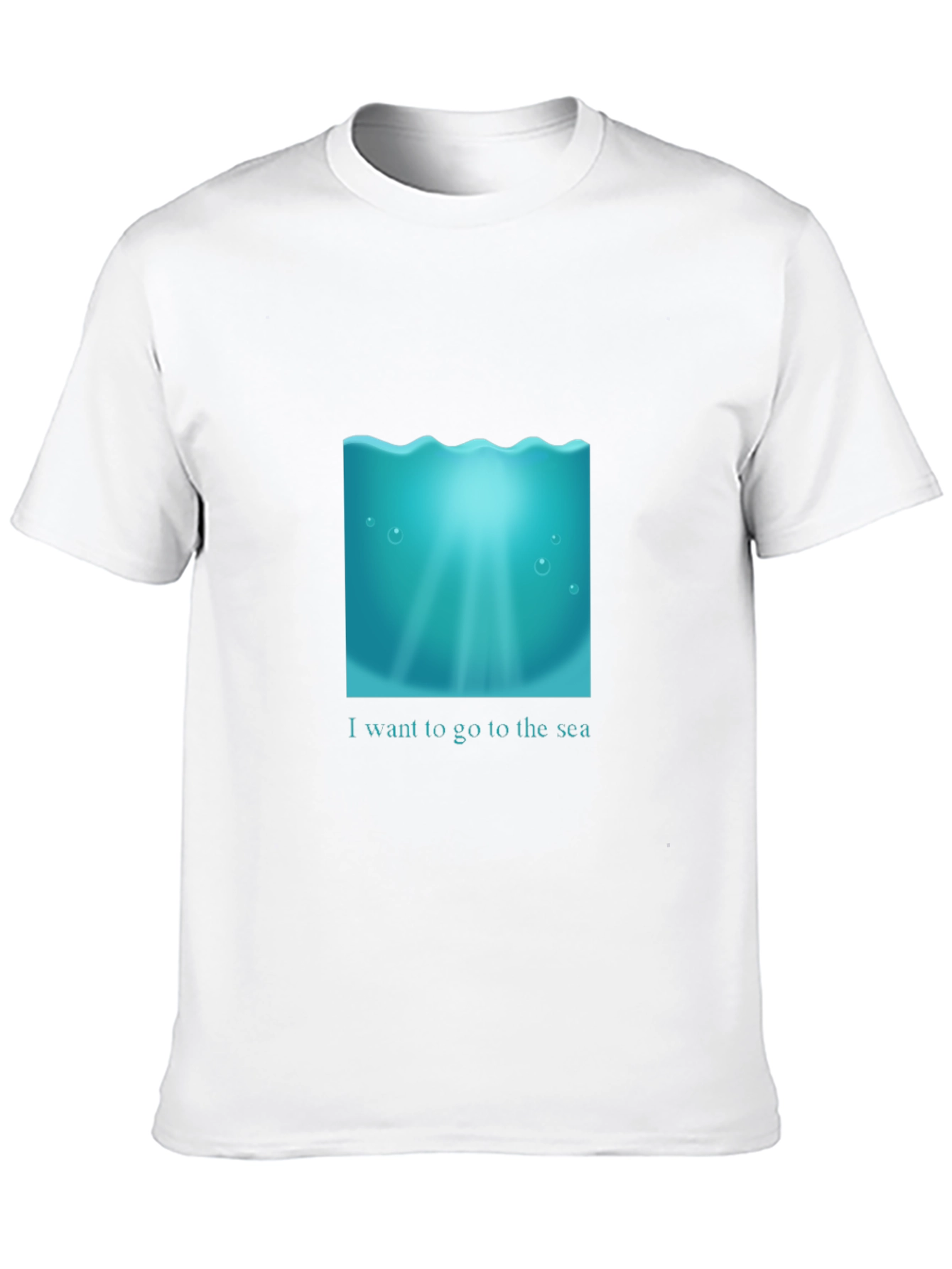 Ocean Dreams Black T-Shirt