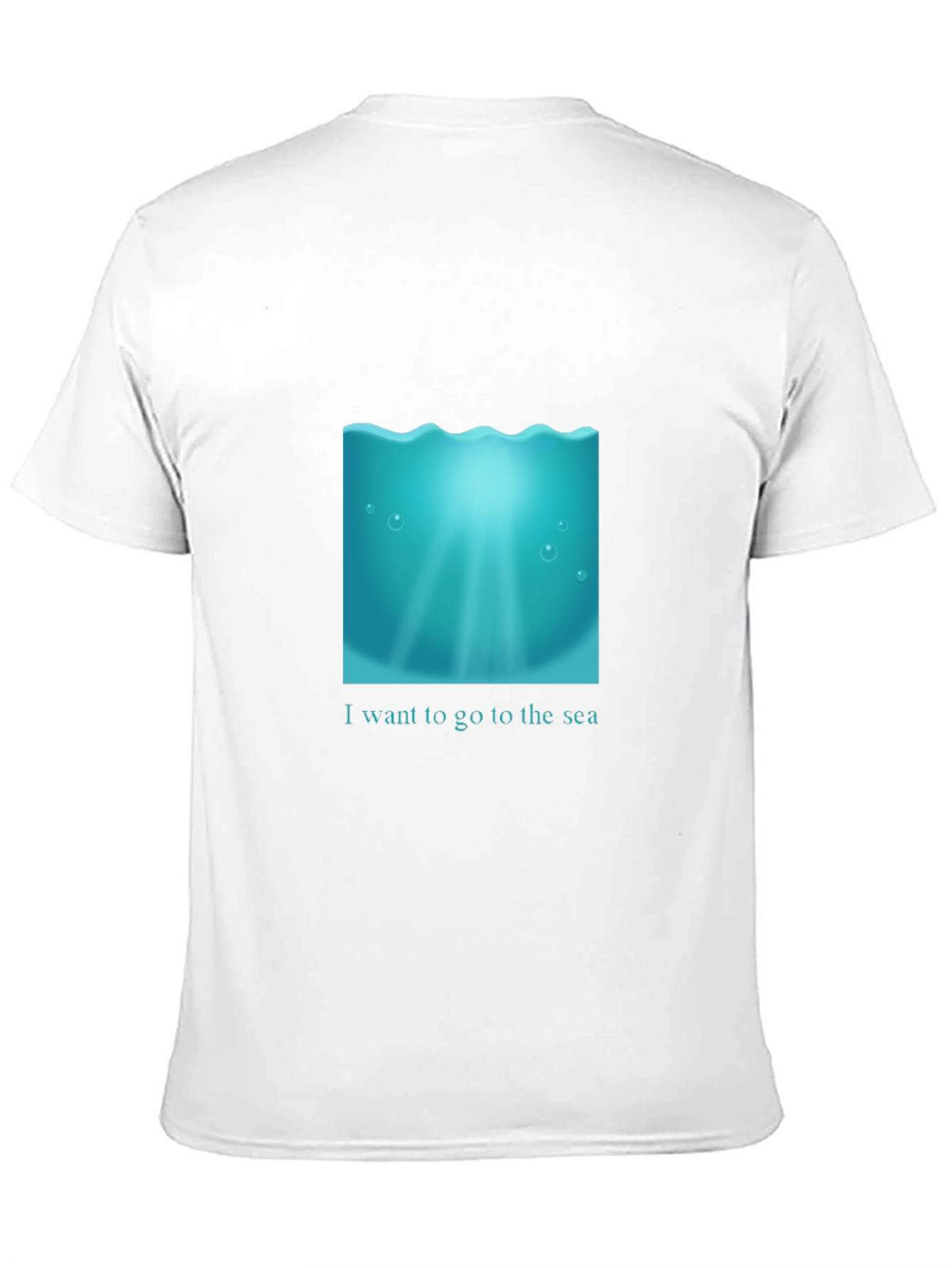 Ocean Dreams Black T-Shirt