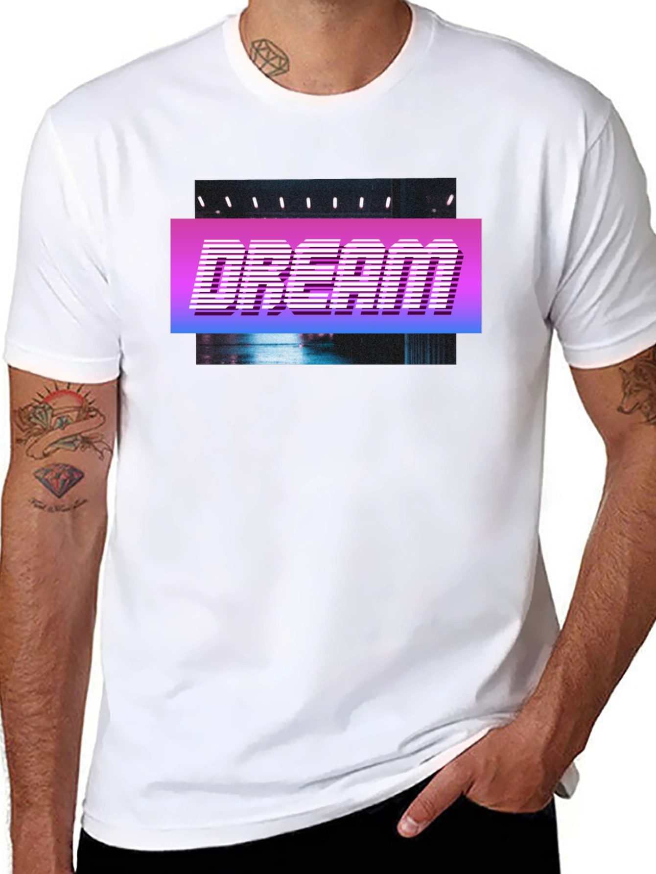 Dream Graphic Tee - Retro Style