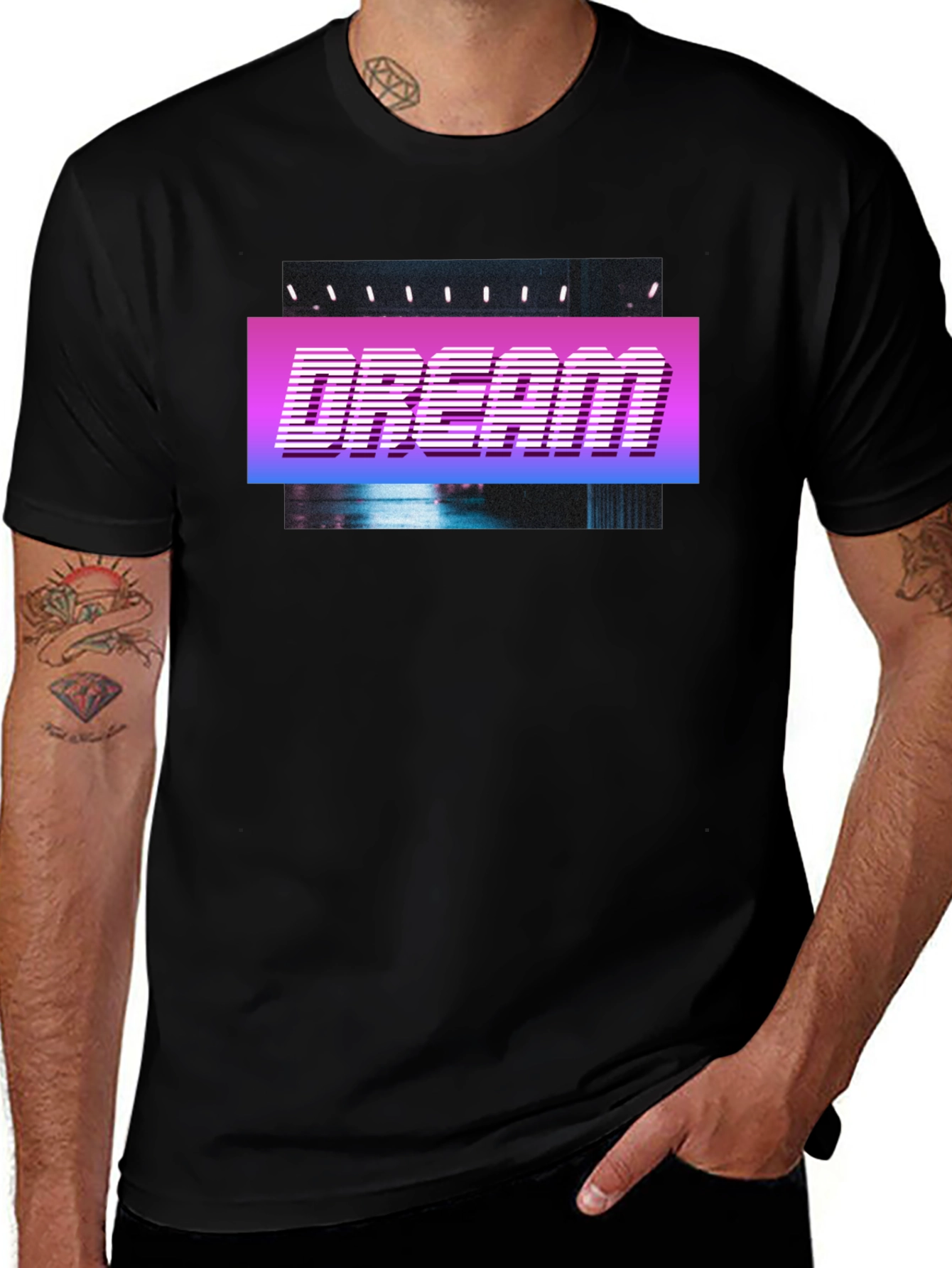 Dream Graphic Tee - Retro Style