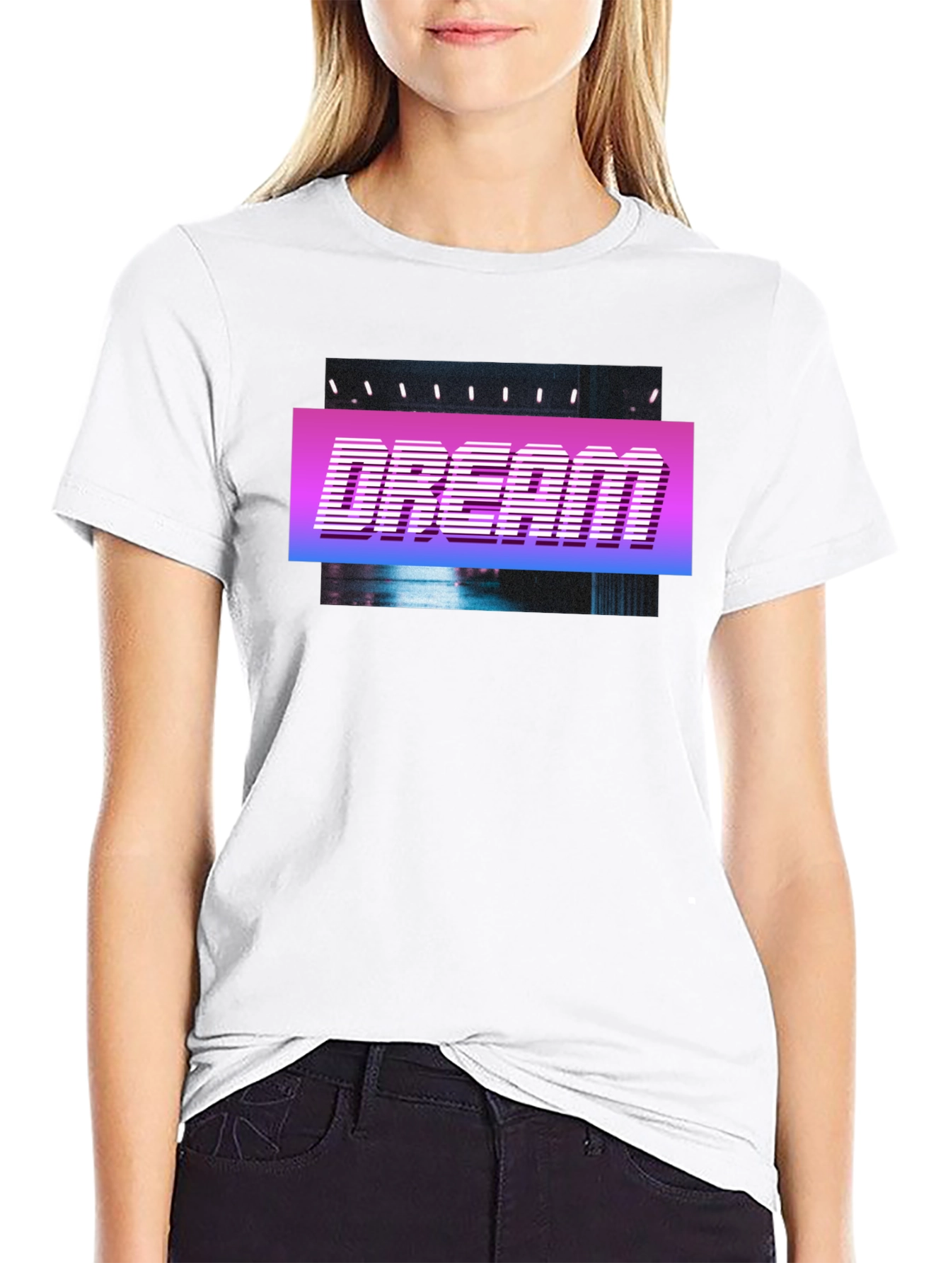 Dream Graphic Tee - Retro Style