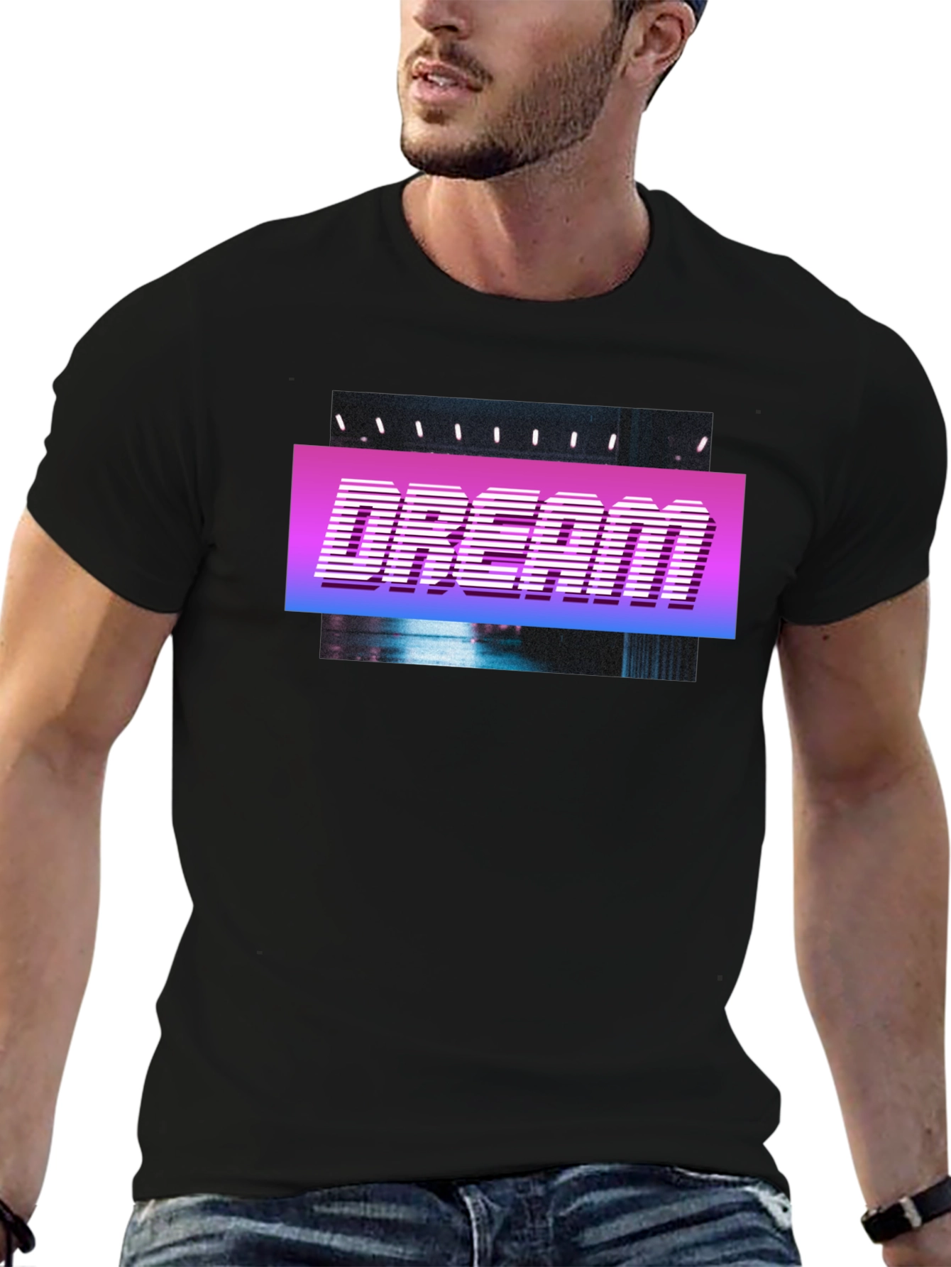 Dream Graphic Tee - Retro Style