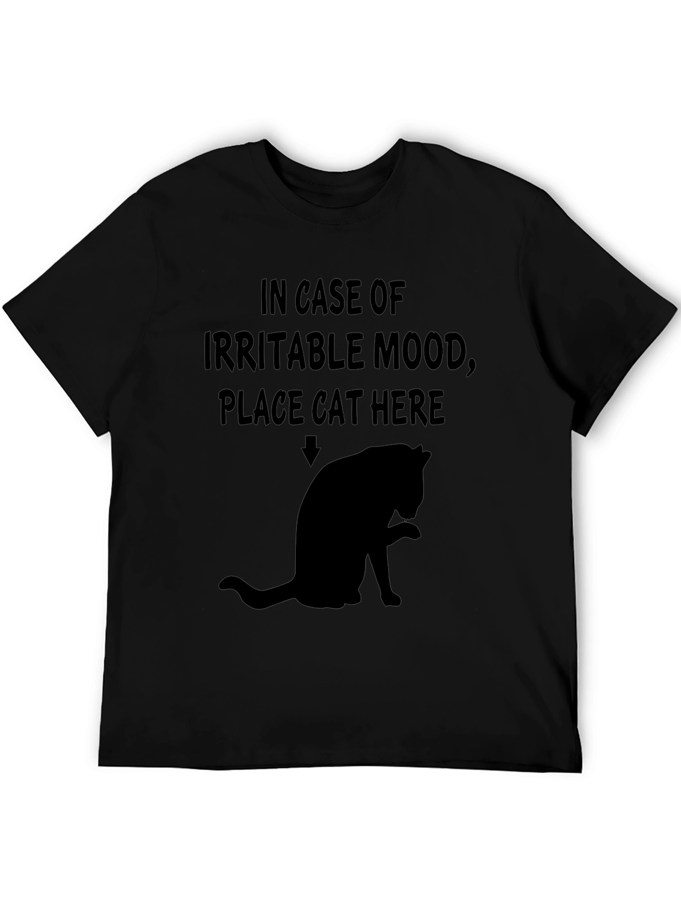 Irritable Mood Cat Graphic Tee