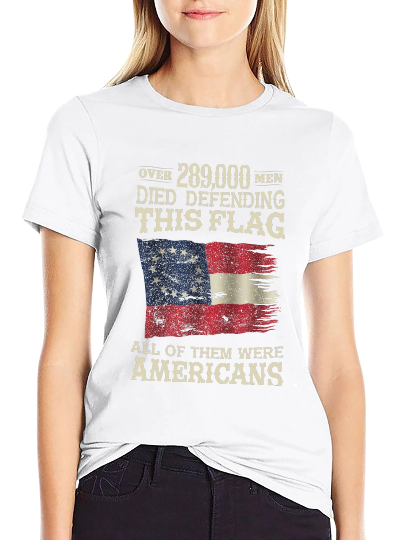 Patriotic American Flag T-Shirt