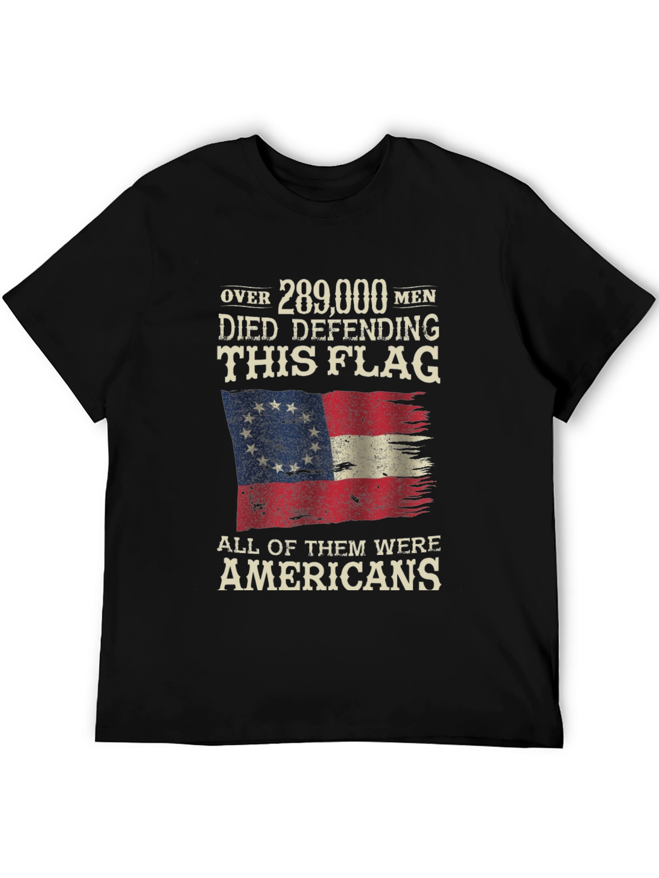 Patriotic American Flag T-Shirt