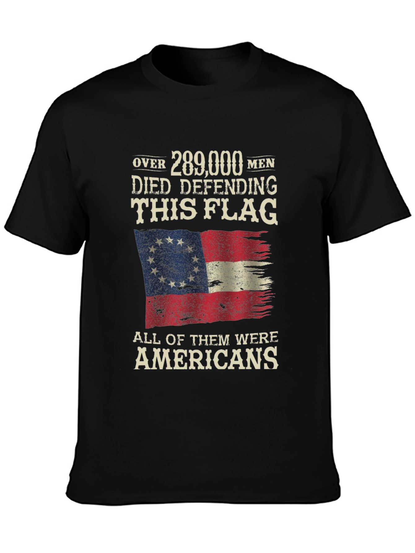 Patriotic American Flag T-Shirt