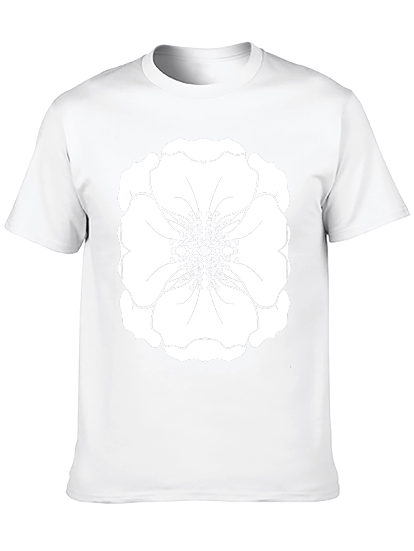 Floral Graphic Tee - Black