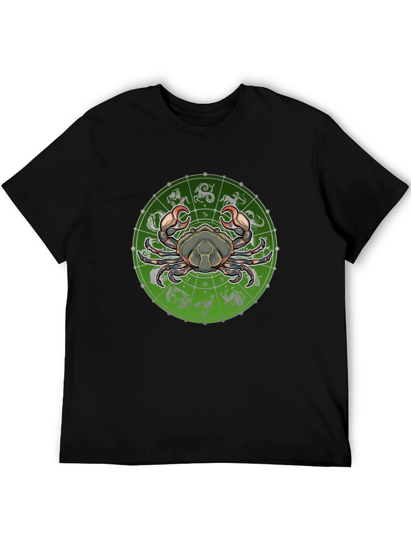 Cancer Zodiac Graphic Tee - Astrology T-Shirt