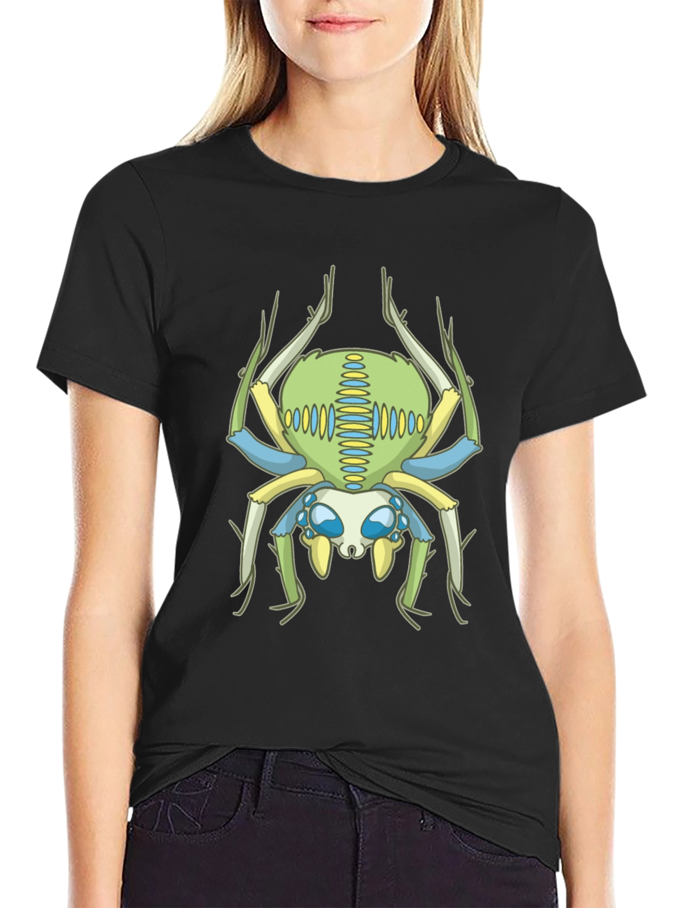 Spider Graphic Black T-Shirt