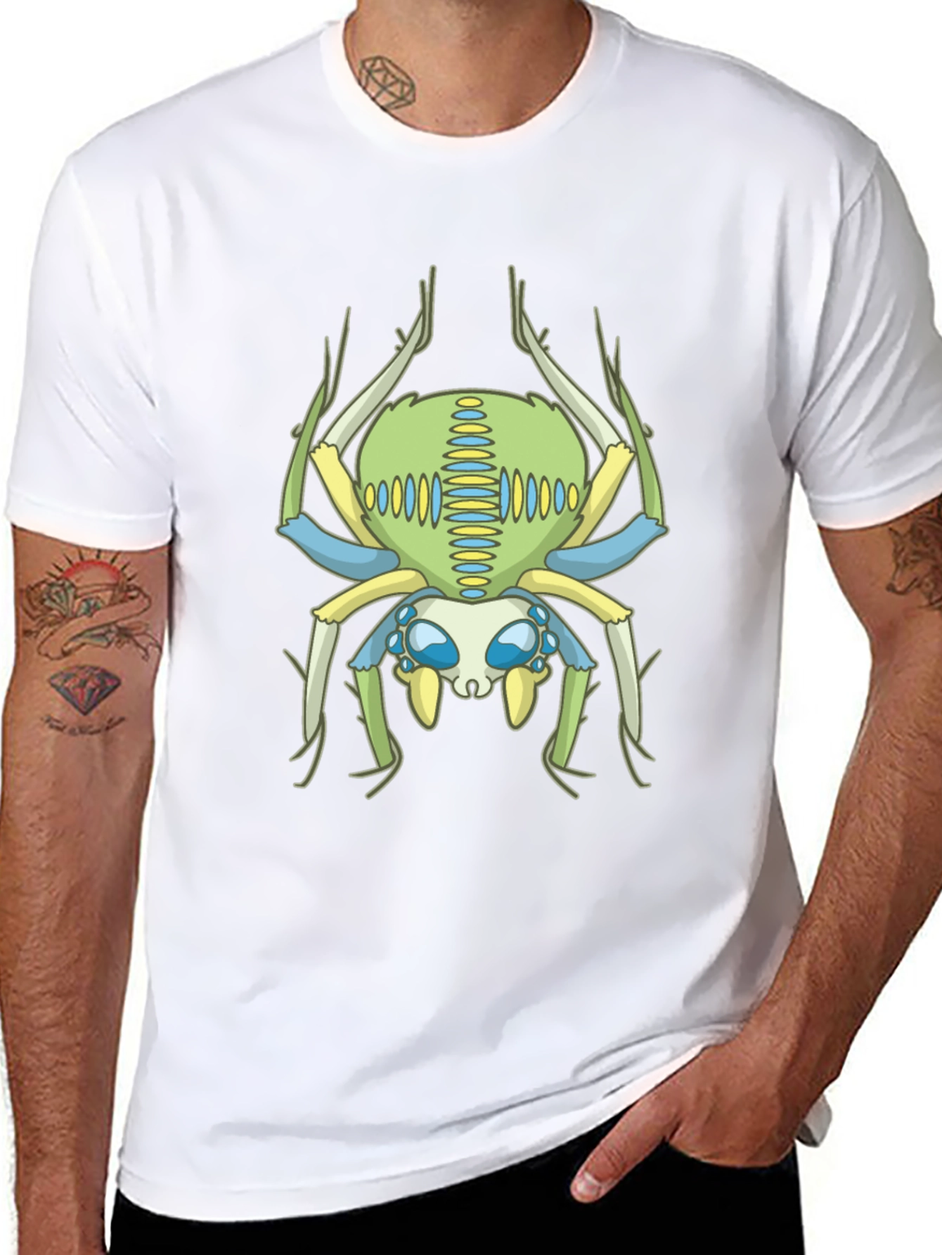 Spider Graphic Black T-Shirt