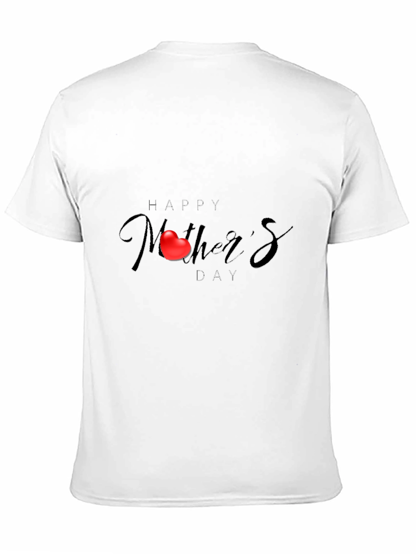 Happy Mothers Day Black Tee