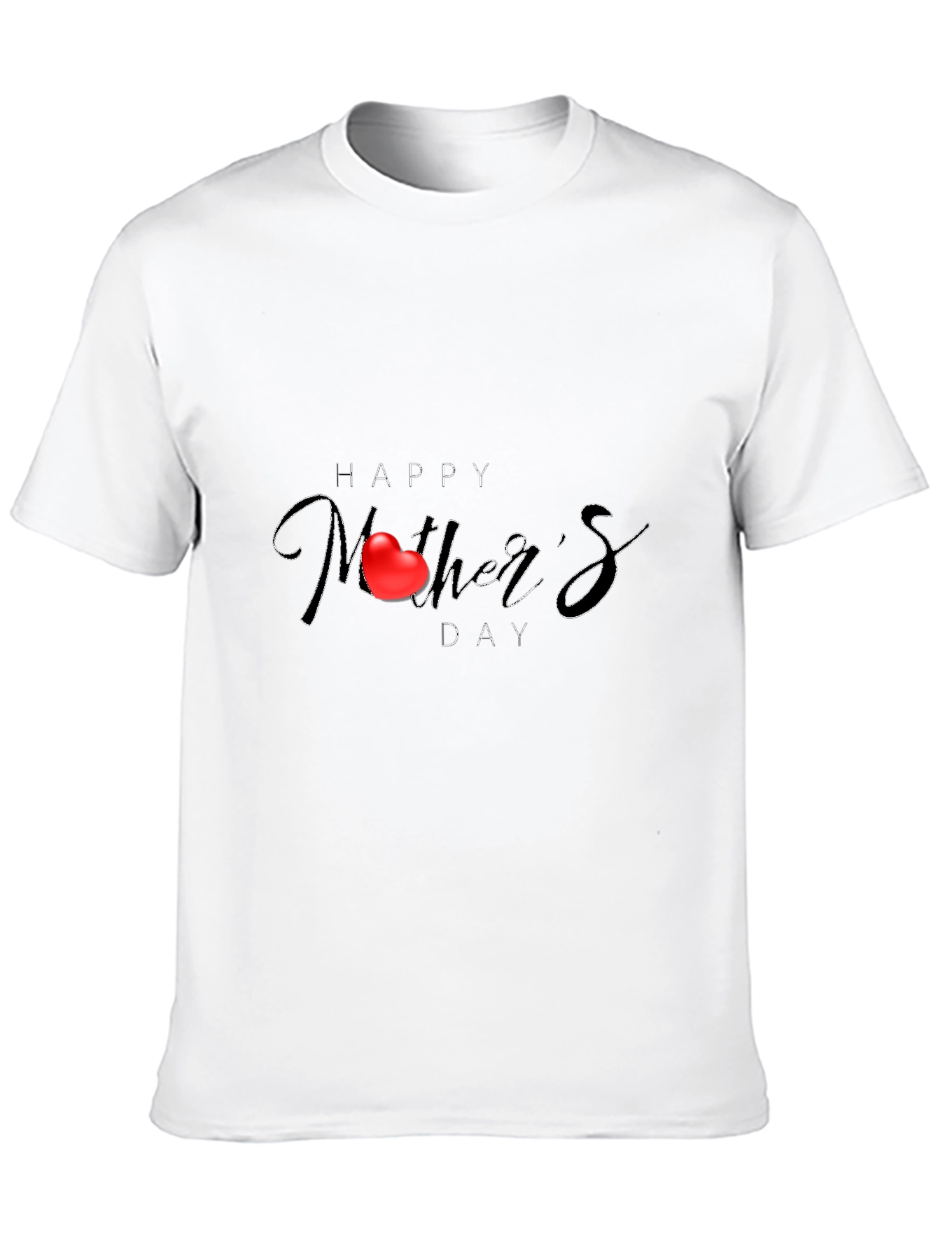 Happy Mothers Day Black Tee