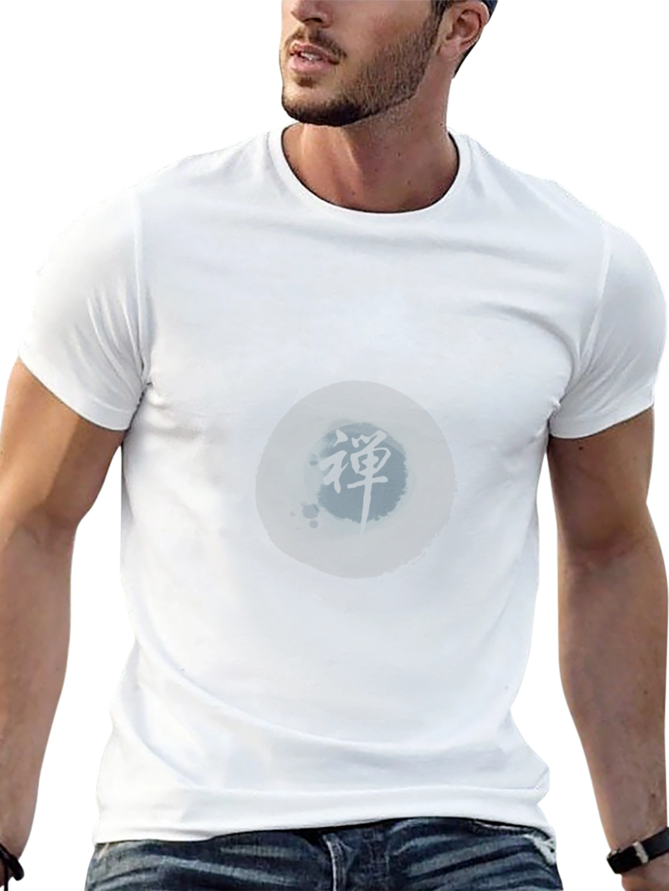 Zen Circle T-Shirt - Stylish Graphic Tee