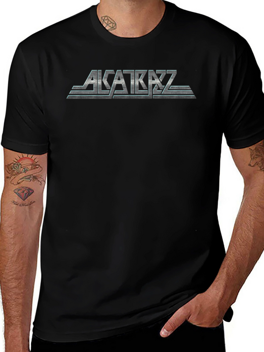 Alcatraz Band Logo Black T-Shirt
