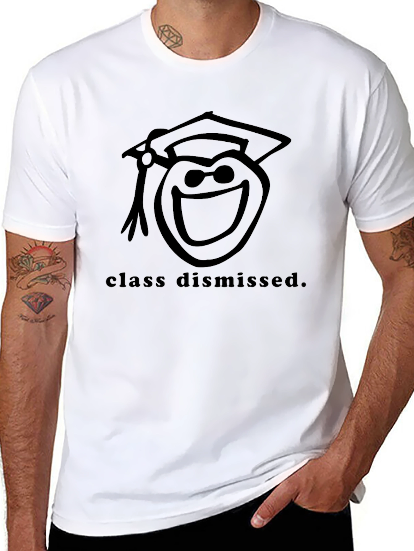 Class Dismissed Graphic T-Shirt - Graduation Tee
