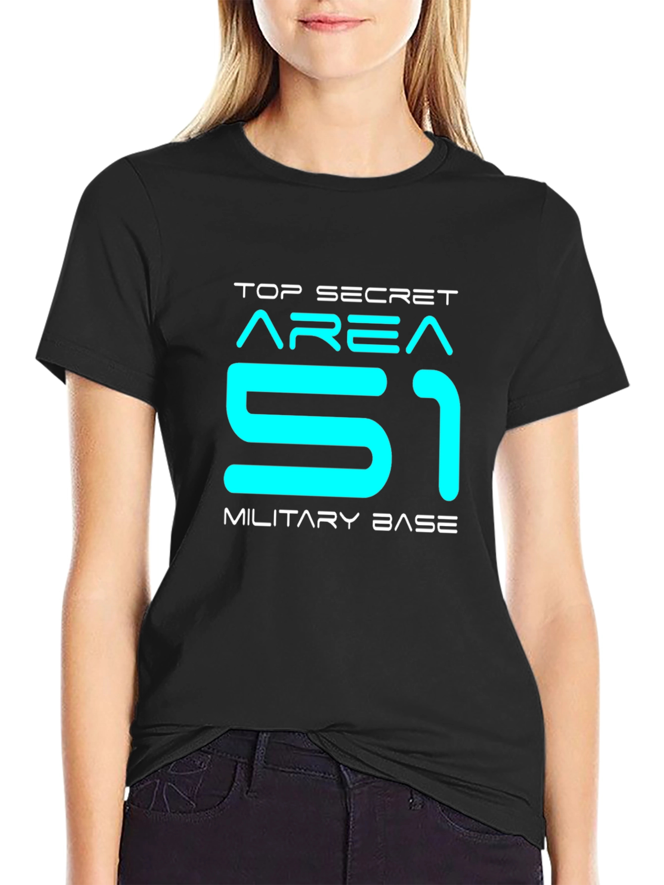 Area 51 Top Secret T-Shirt - Military Base Tee