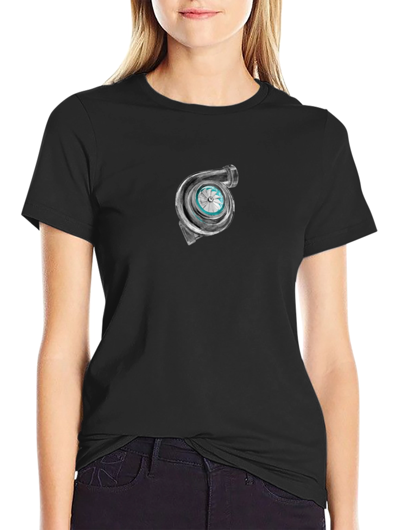 Turbo Graphic Black T-Shirt