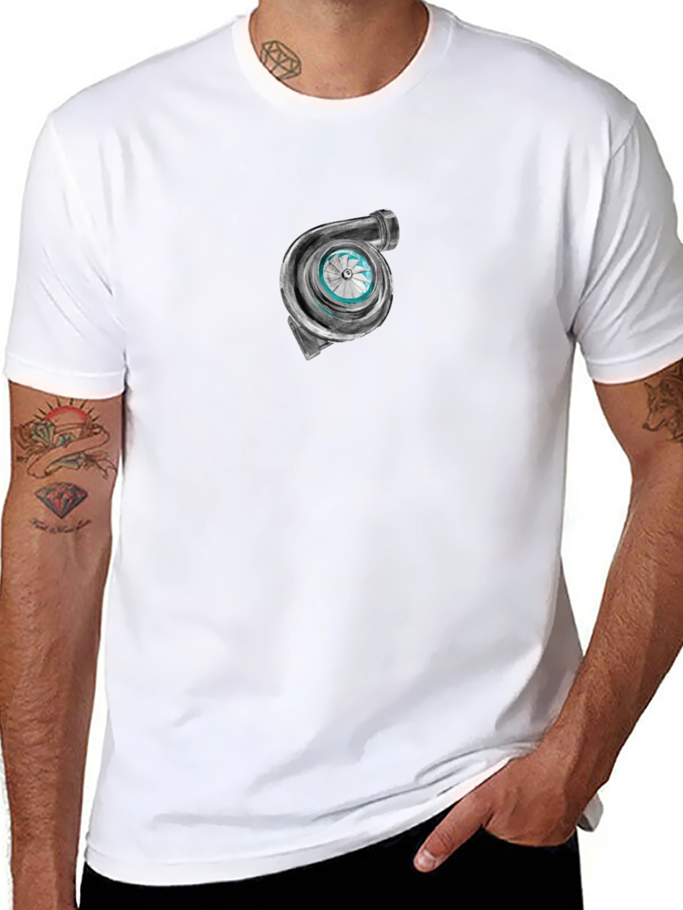 Turbo Graphic Black T-Shirt