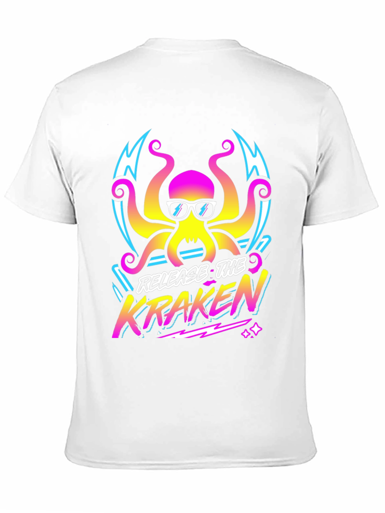 Release the Kraken T-Shirt - Retro Octopus Graphic Tee