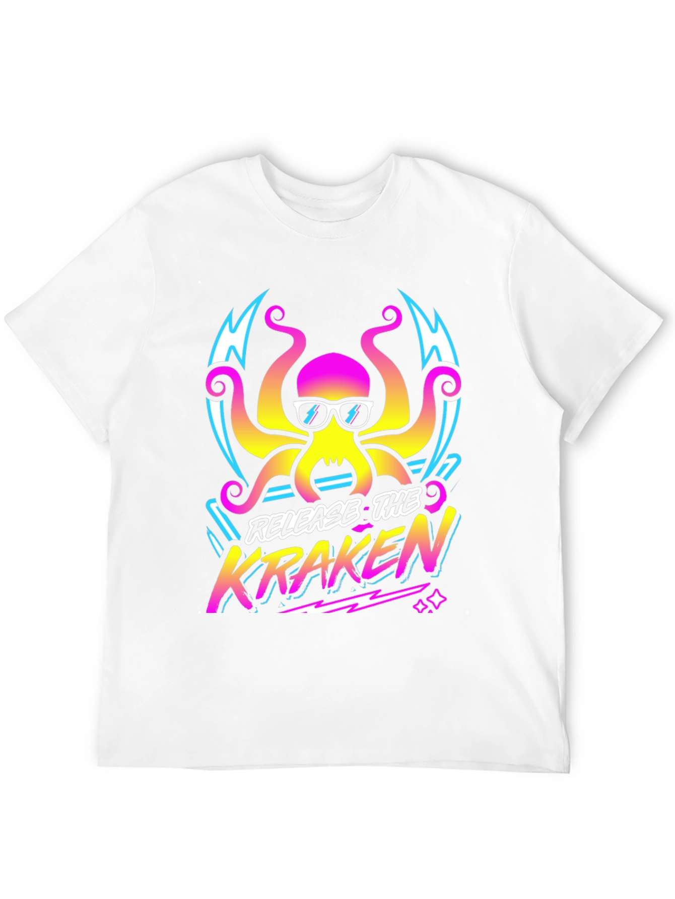 Release the Kraken T-Shirt - Retro Octopus Graphic Tee