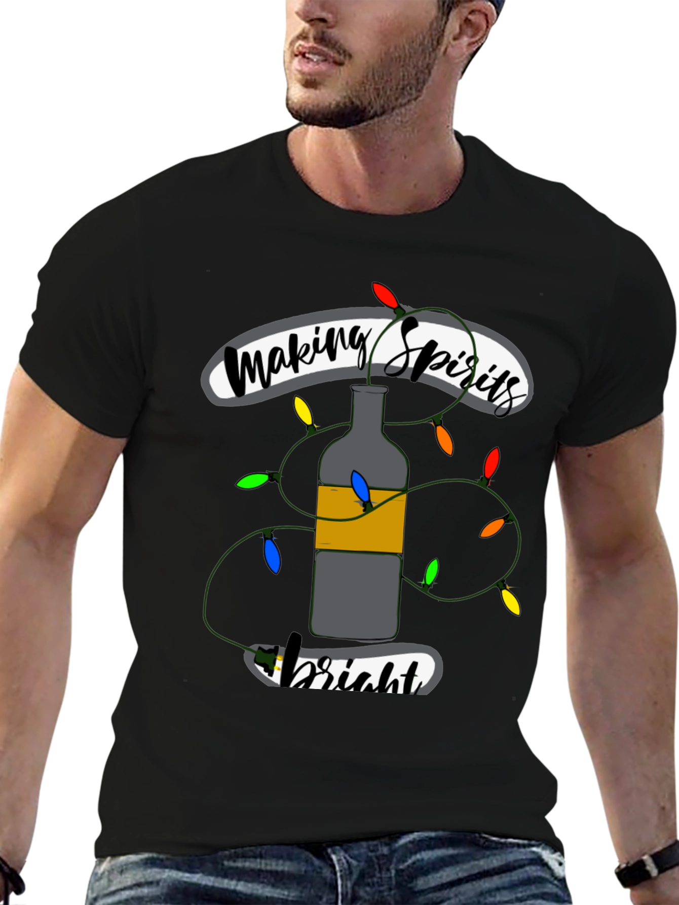 Making Spirits Bright Holiday T-Shirt
