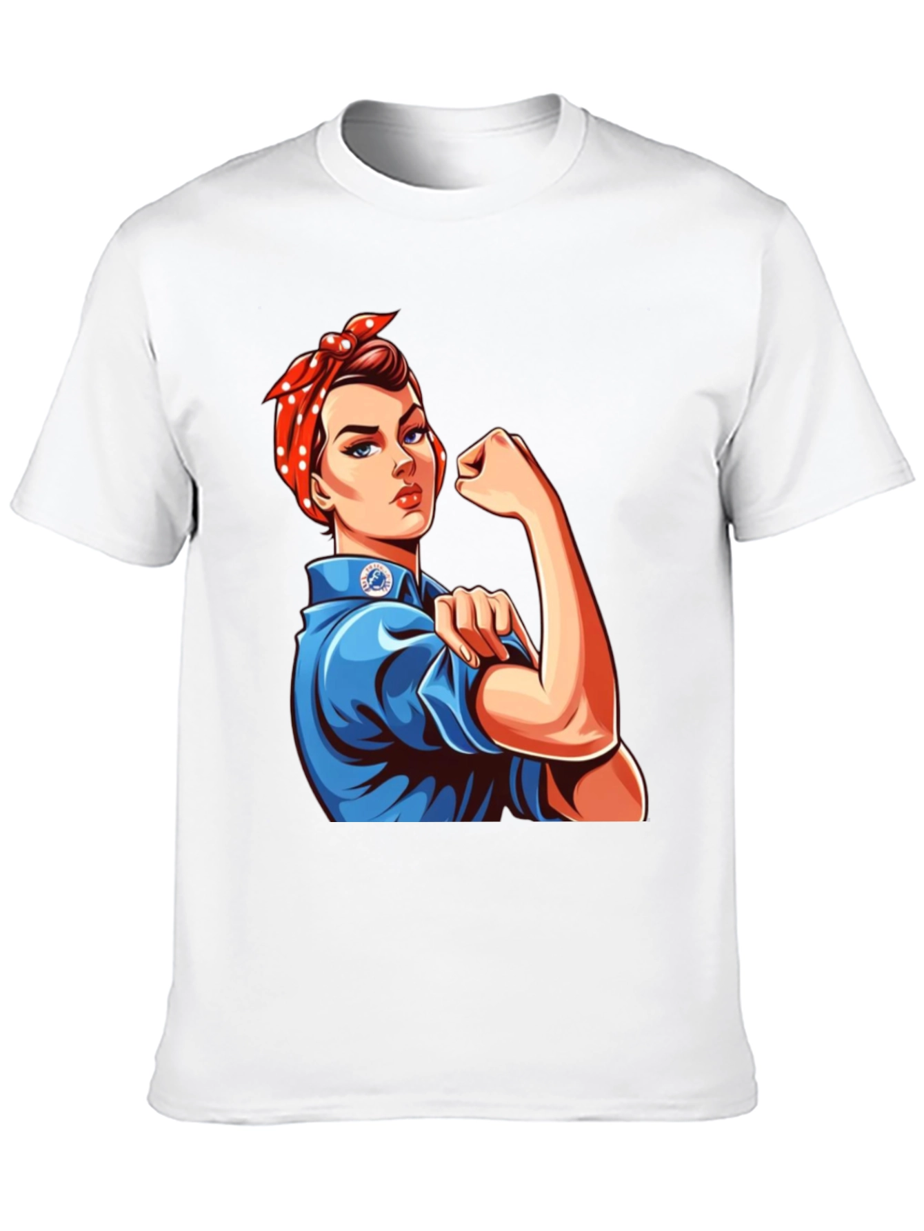 Rosie Riveter Graphic Tee - Empowering Womens T-Shirt