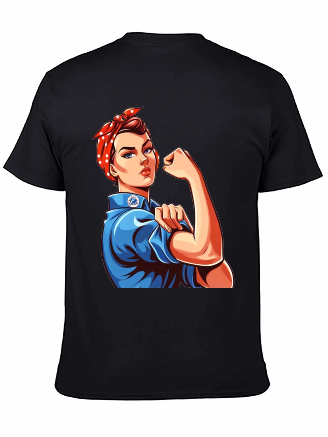 Rosie Riveter Graphic Tee - Empowering Womens T-Shirt