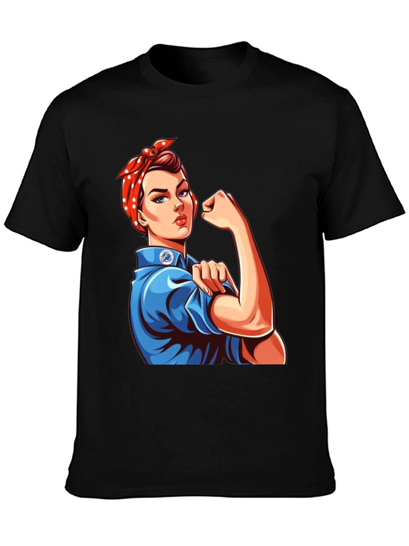 Rosie Riveter Graphic Tee - Empowering Womens T-Shirt