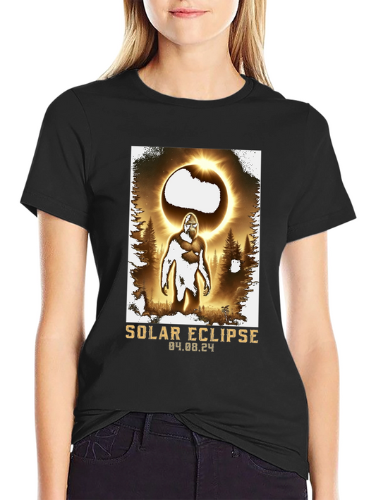 Solar Eclipse Bigfoot T-Shirt