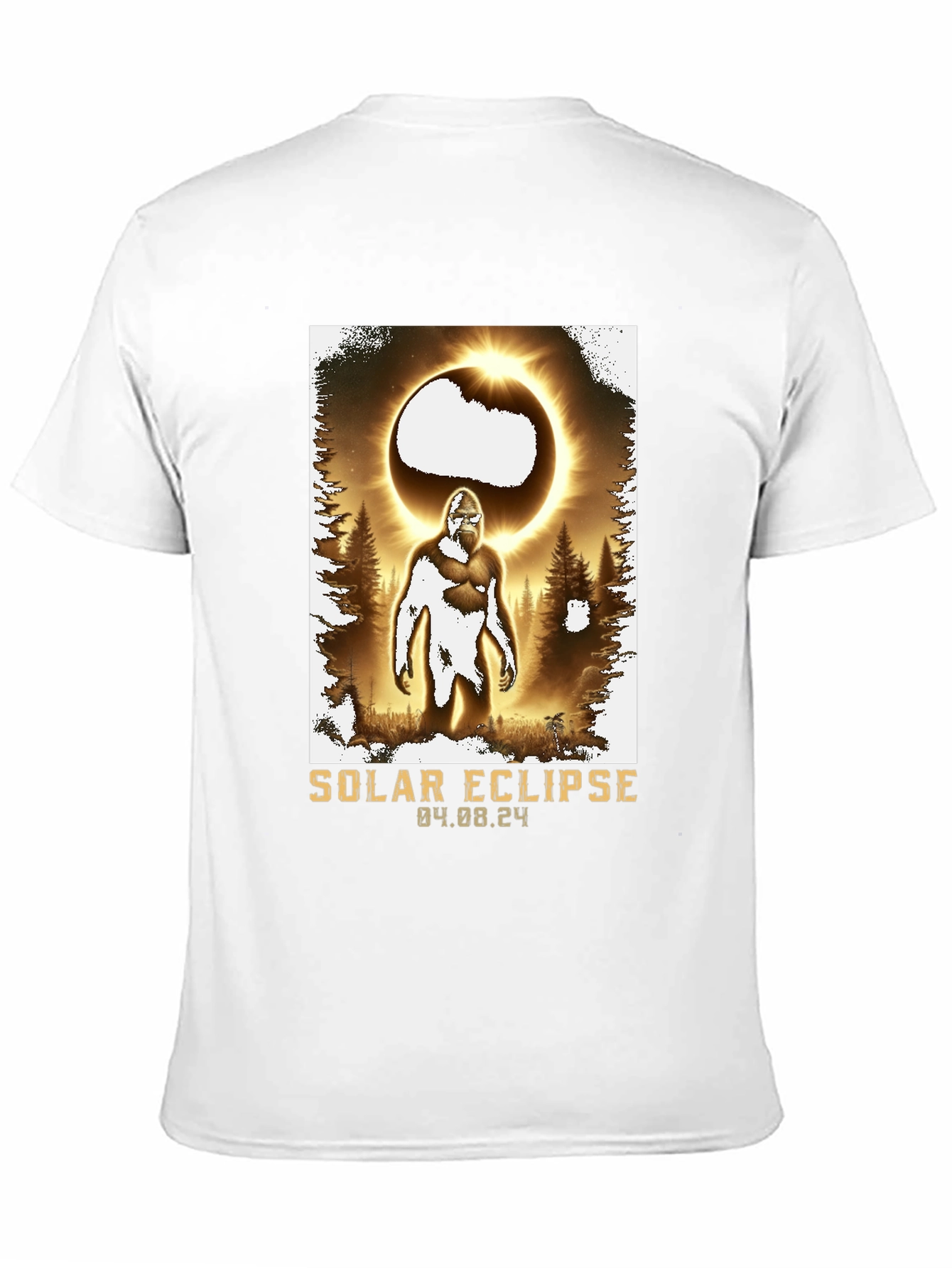 Solar Eclipse Bigfoot T-Shirt