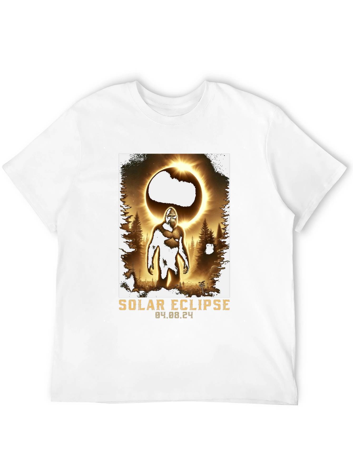 Solar Eclipse Bigfoot T-Shirt