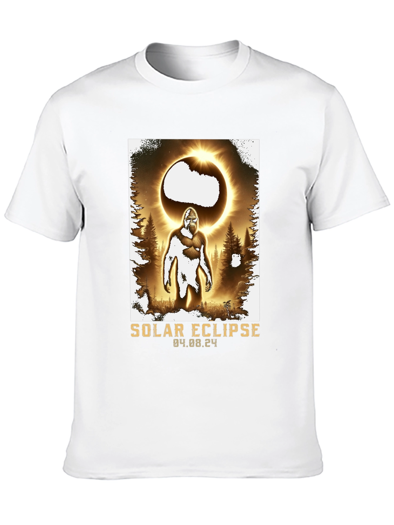 Solar Eclipse Bigfoot T-Shirt