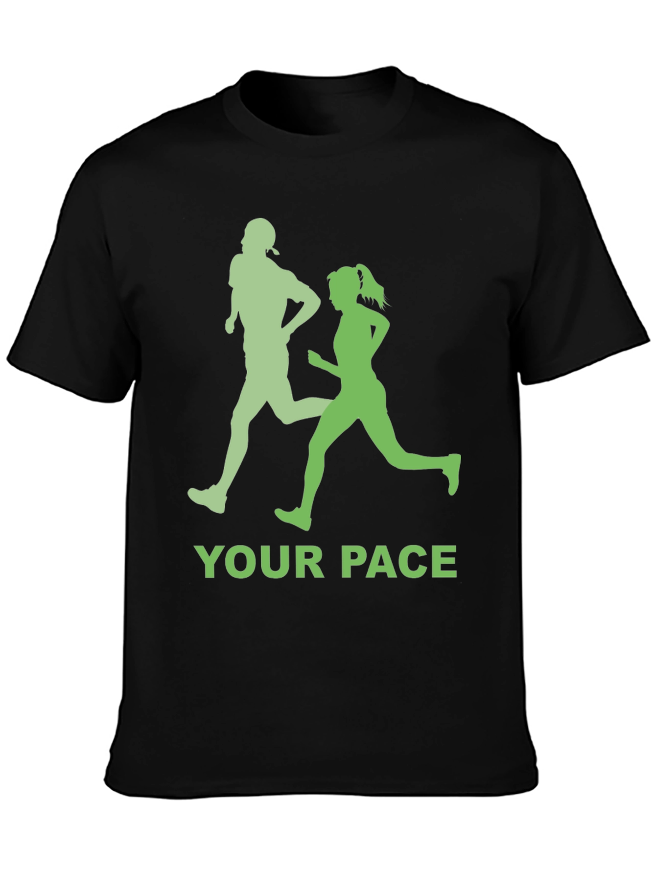 Your Pace Running T-Shirt - Unisex Athletic Design