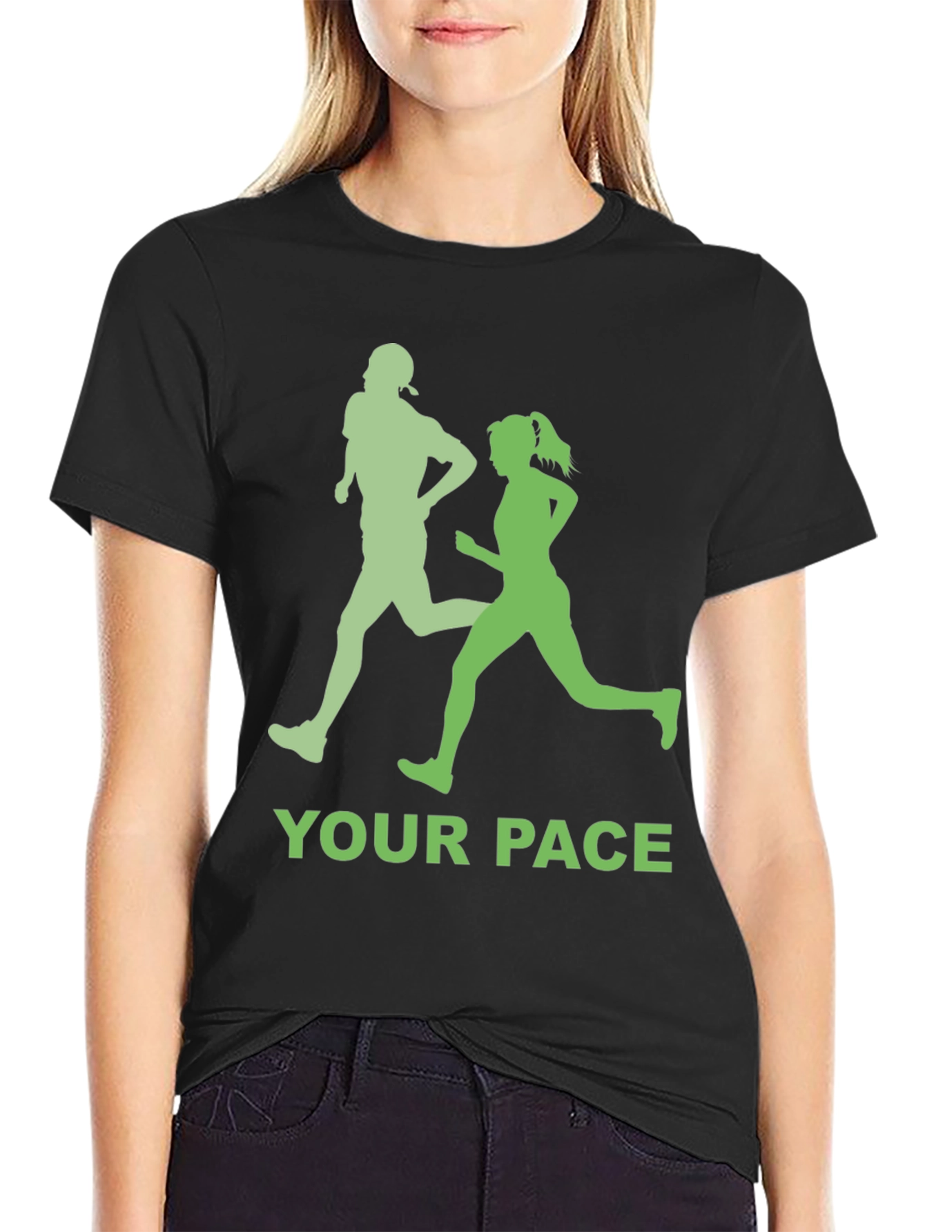 Your Pace Running T-Shirt - Unisex Athletic Design