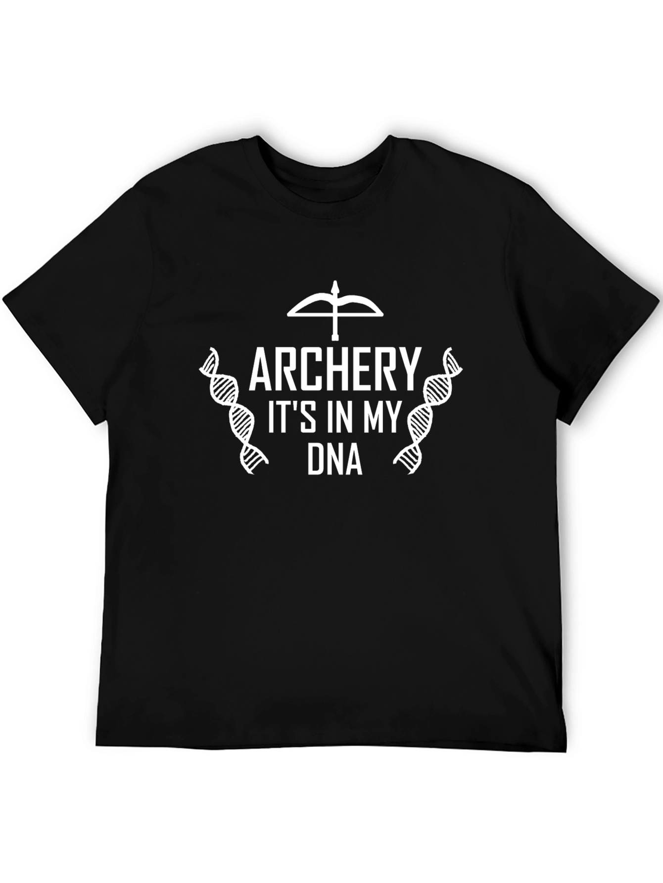 Archery DNA T-Shirt - Bow and Arrow Design