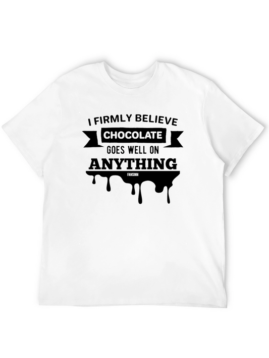 Chocolate Lover Tee - I Firmly Believe Chocolate