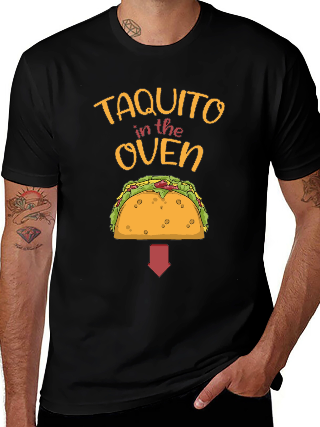 Taquito in the Oven Funny Pregnancy T-Shirt