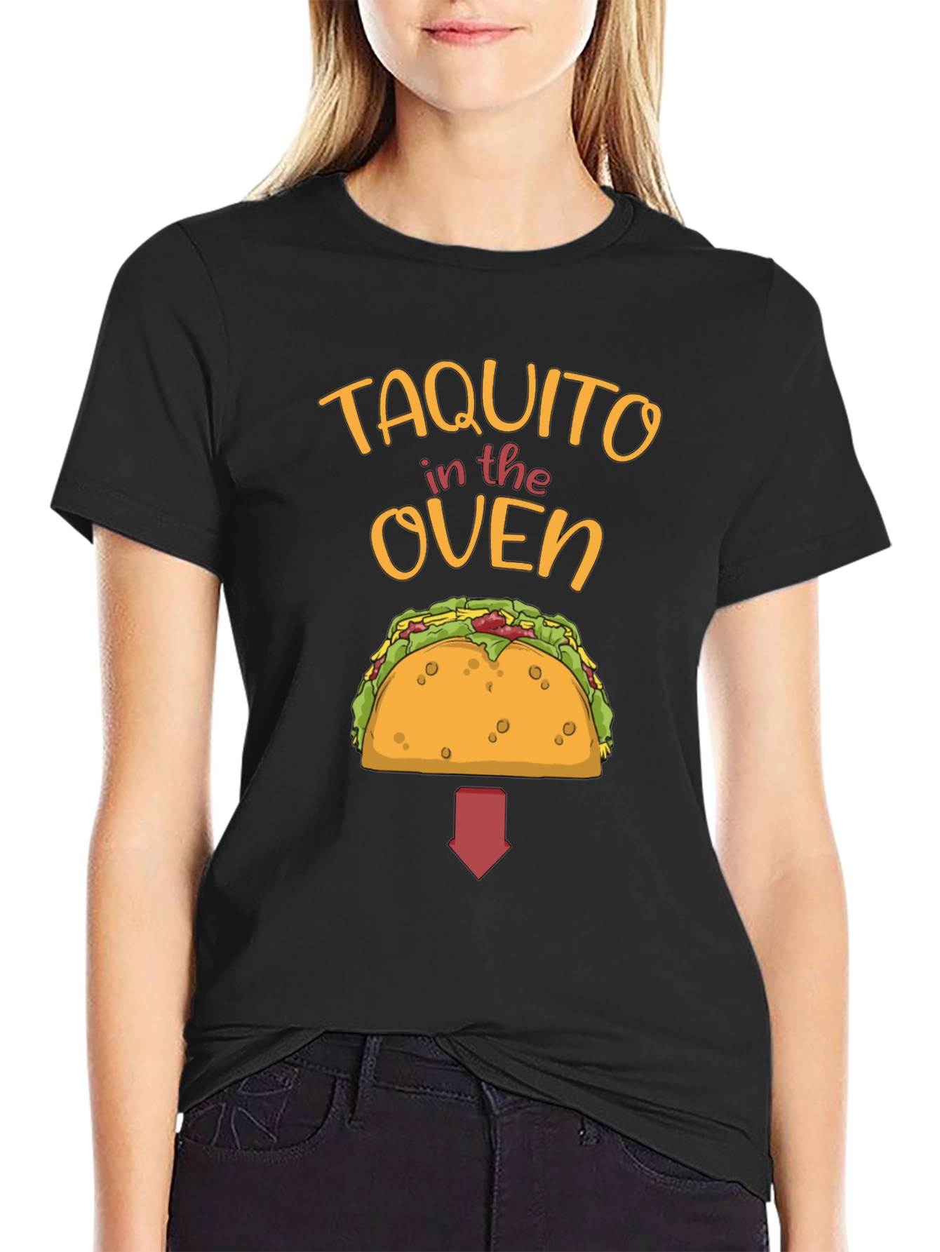 Taquito in the Oven Funny Pregnancy T-Shirt
