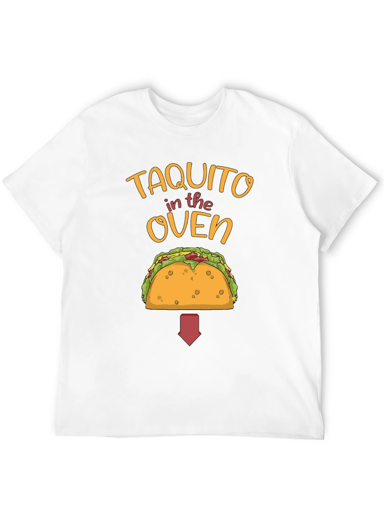 Taquito in the Oven Funny Pregnancy T-Shirt