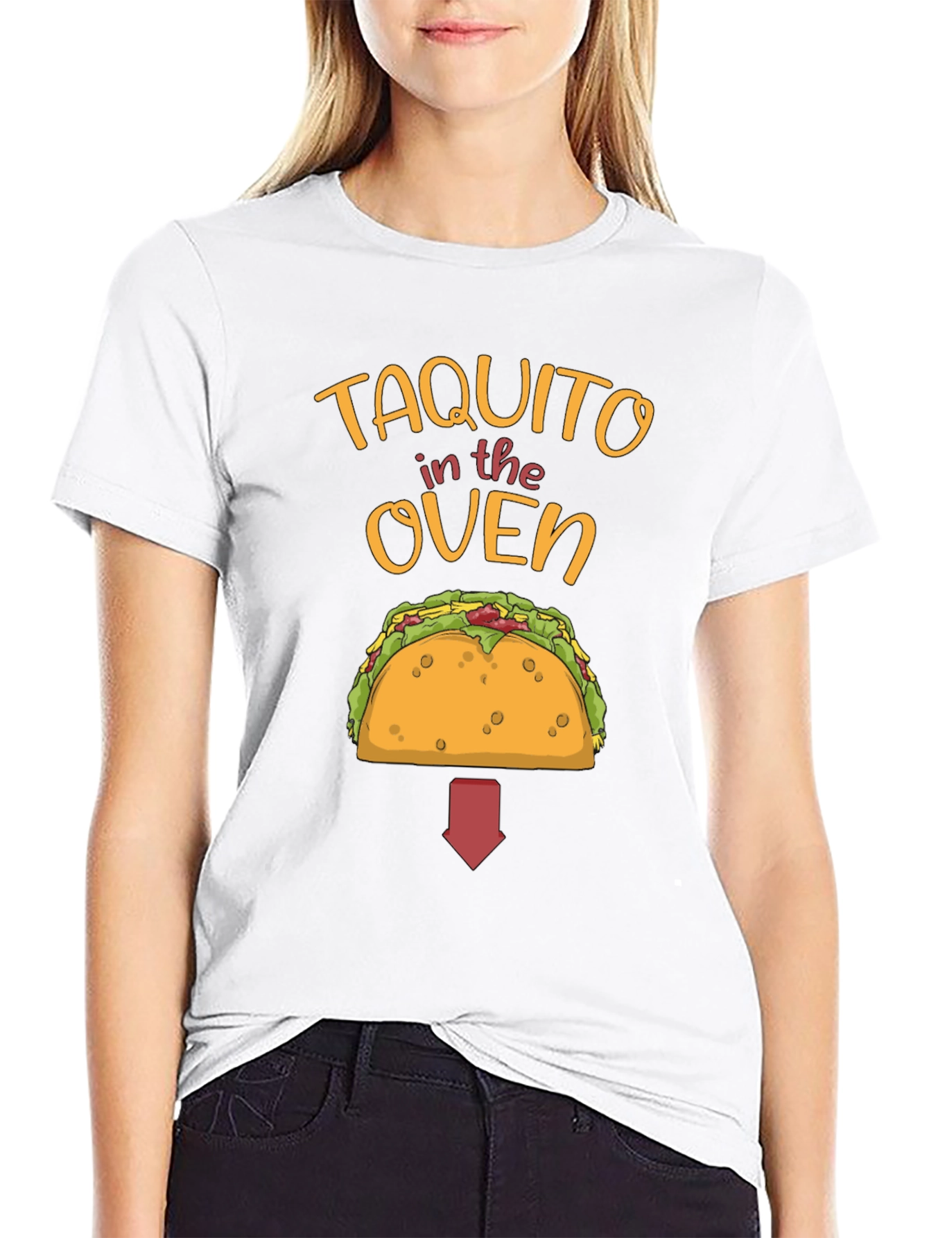 Taquito in the Oven Funny Pregnancy T-Shirt