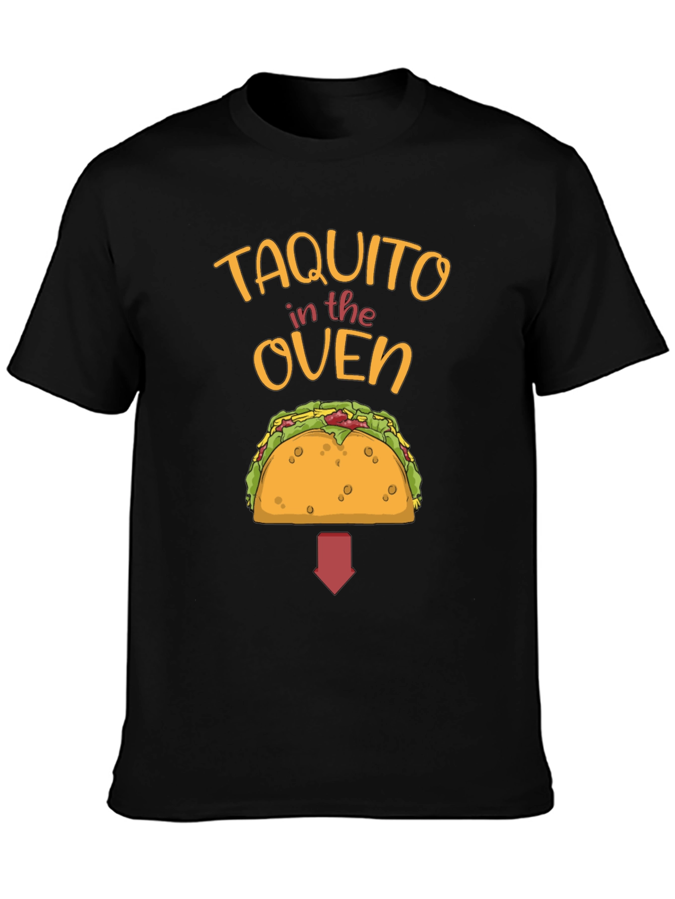 Taquito in the Oven Funny Pregnancy T-Shirt