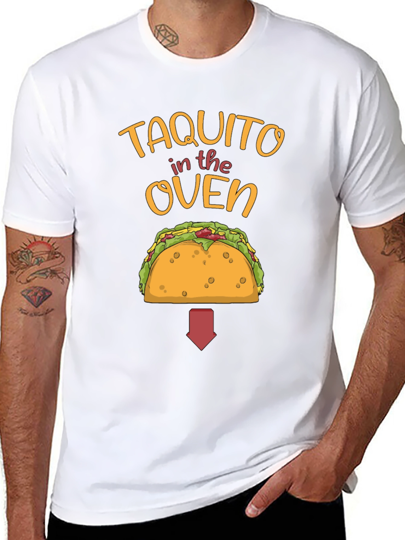 Taquito in the Oven Funny Pregnancy T-Shirt