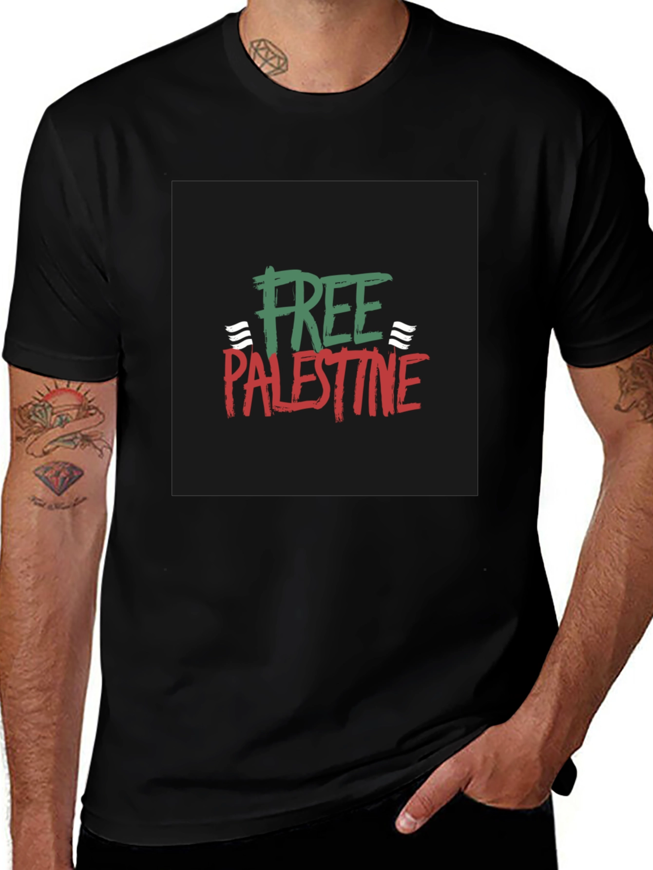 Free Palestine T-Shirt - Solidarity Apparel