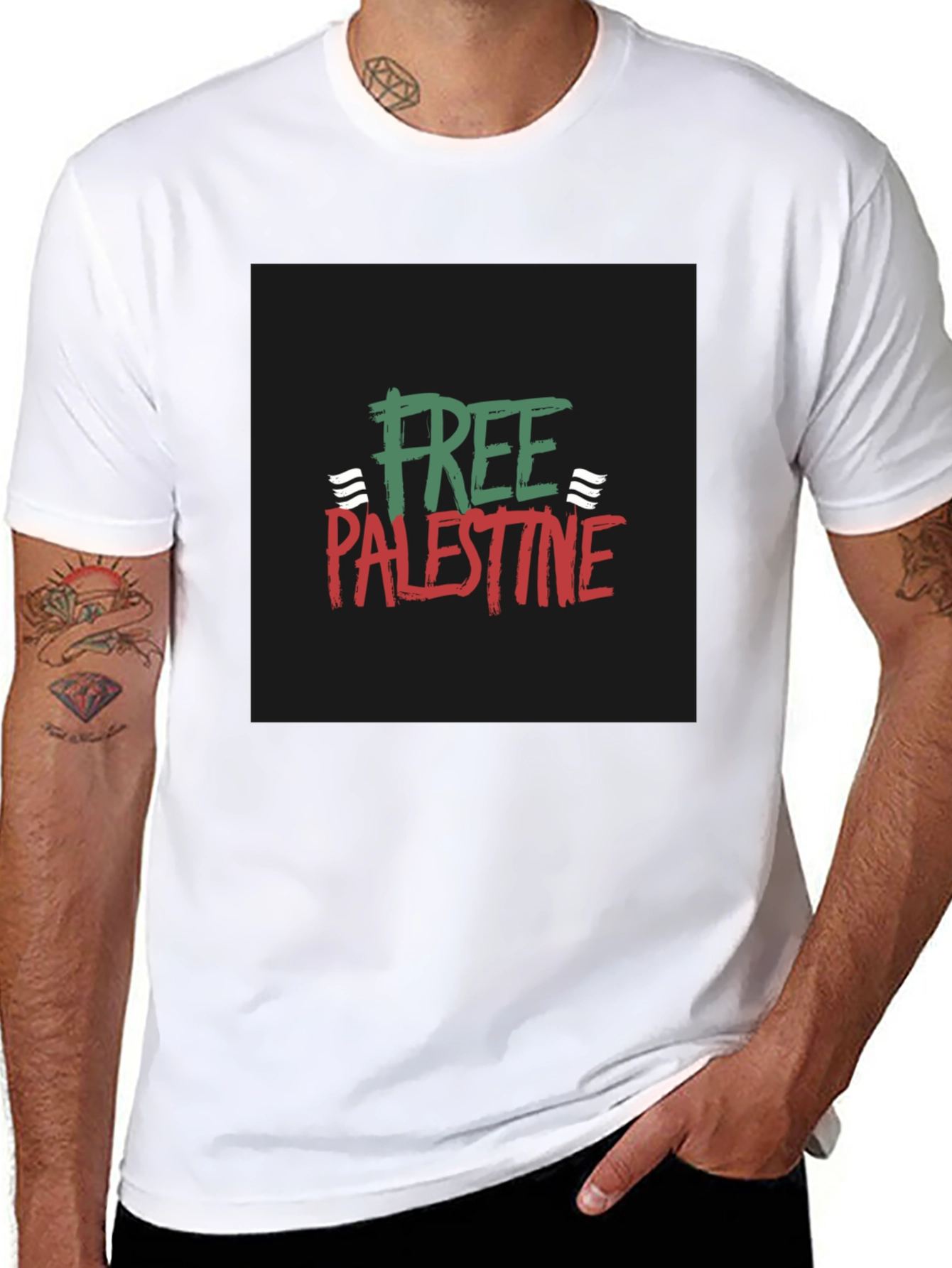 Free Palestine T-Shirt - Solidarity Apparel