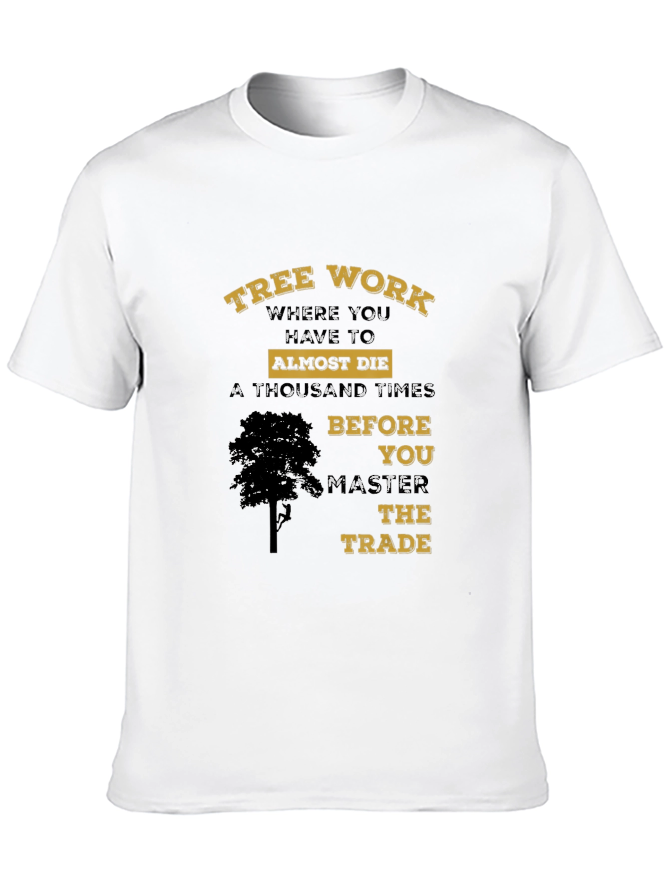 Tree Work Graphic T-Shirt