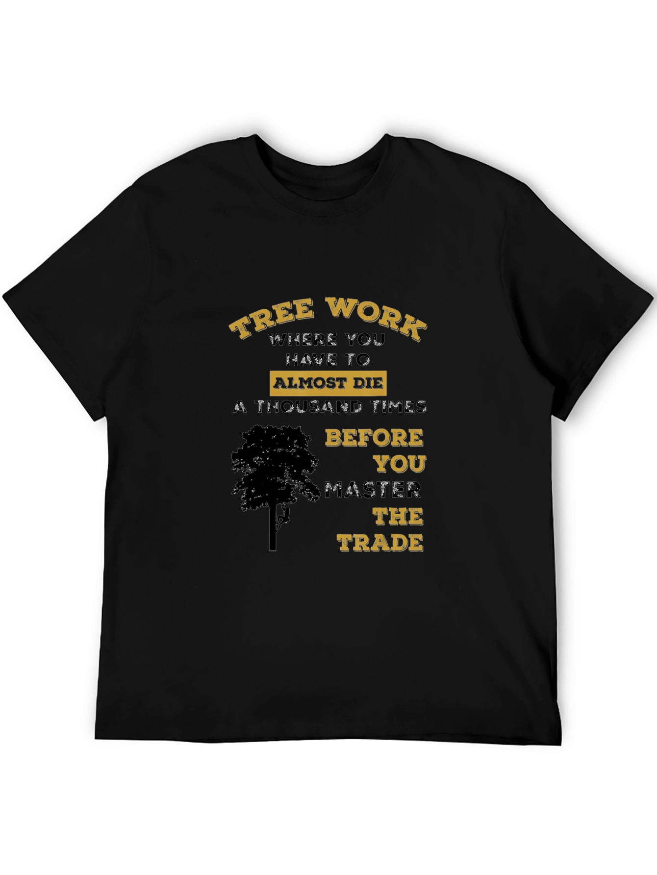 Tree Work Graphic T-Shirt